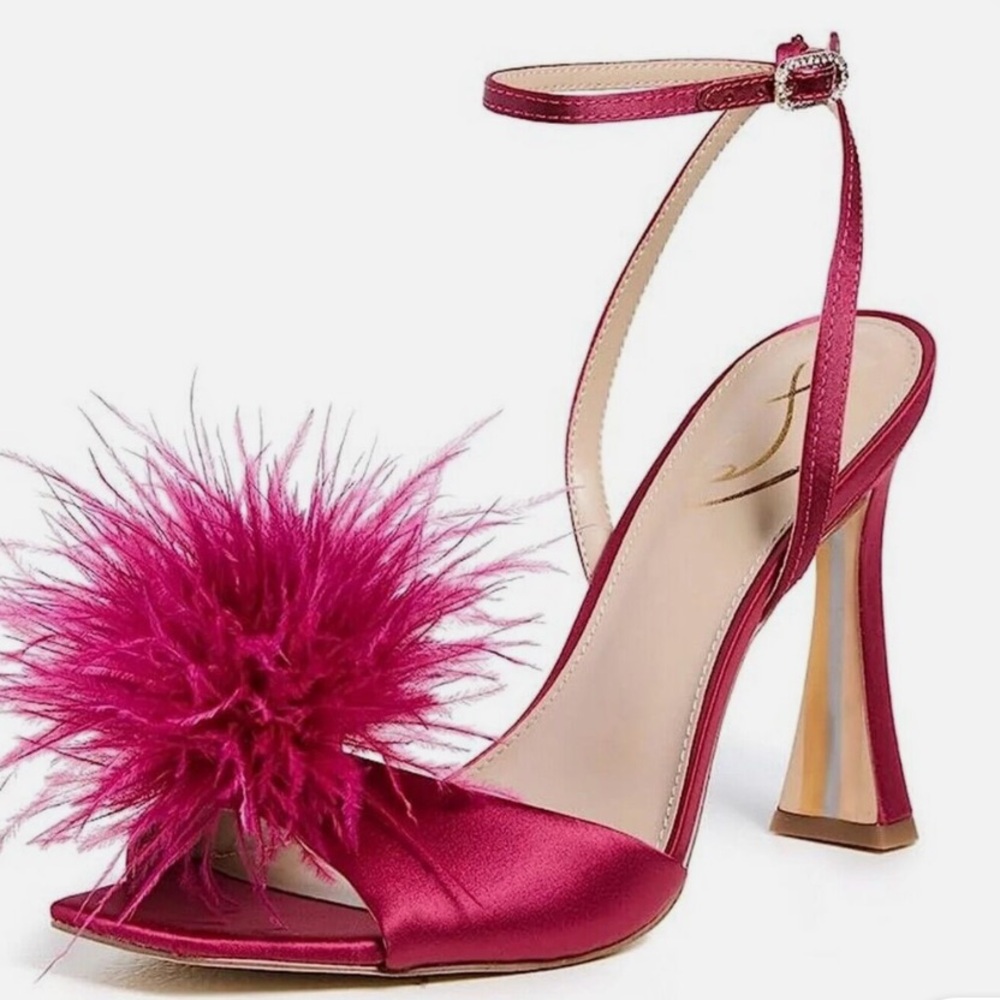 NWT SAM Edelman Leon Feather Heels